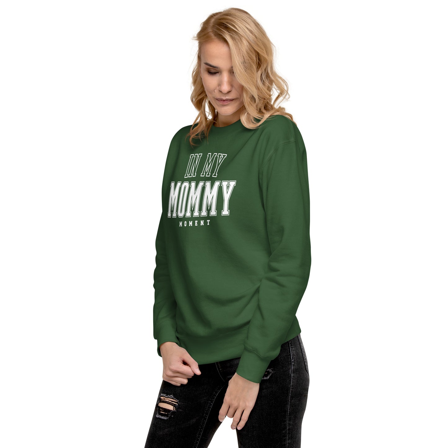 In My Mommy Moment Sweatshirt – The Season When They Still Say Mommy – Mama Crewneck, Toddler Mom Gift, Cozy Mom Sweatshirt