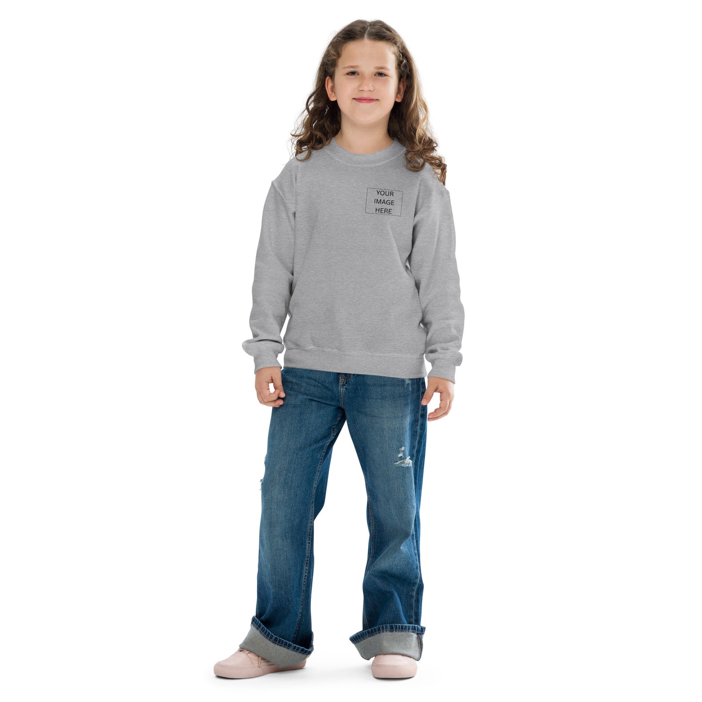 Custom Youth Crewneck Front/Back