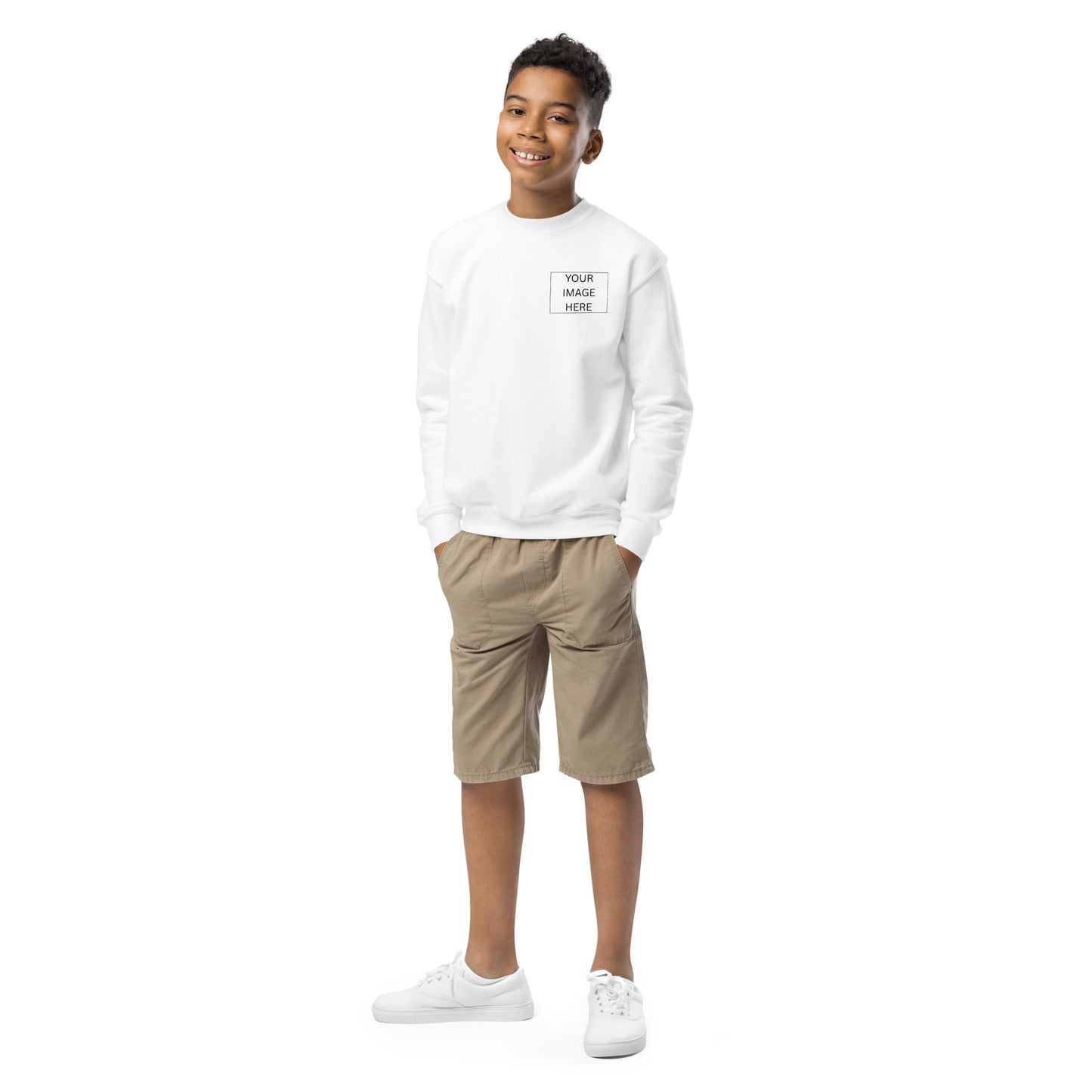 Custom Youth Crewneck Front/Back